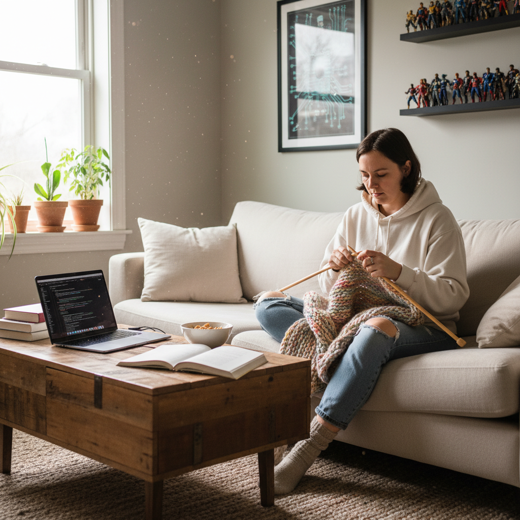 Profile photo of Priya Nair, Software engineer & weekend knitter
