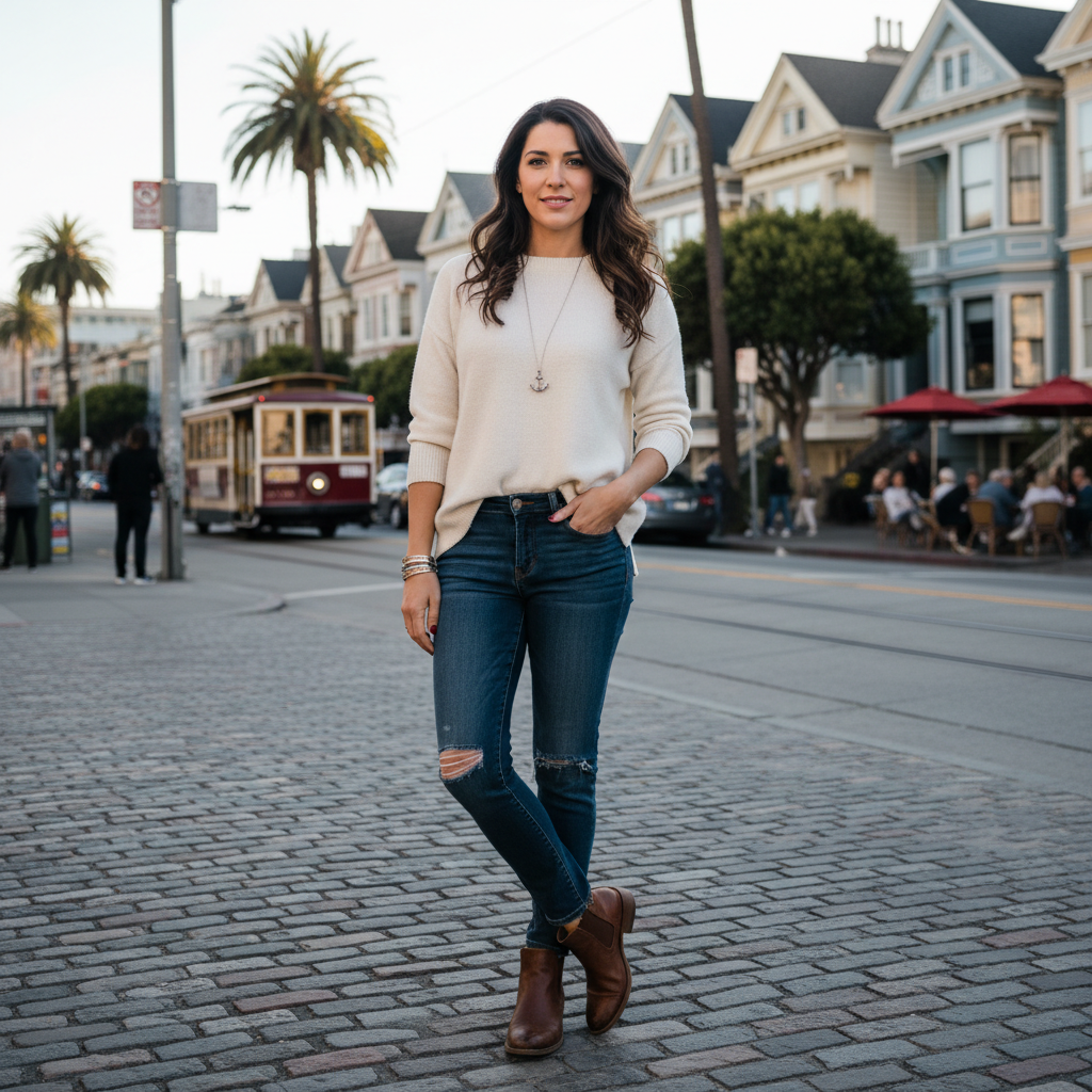 Sofia Marchetti, Italian-American woman, San Francisco member