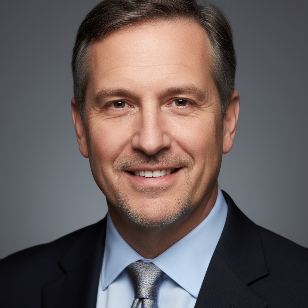 James Whitfield, former hedge fund analyst, formal portrait