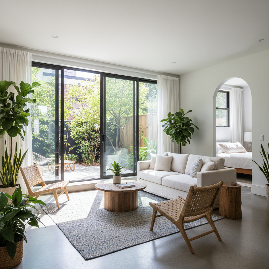 Ground floor room with easy access and natural light