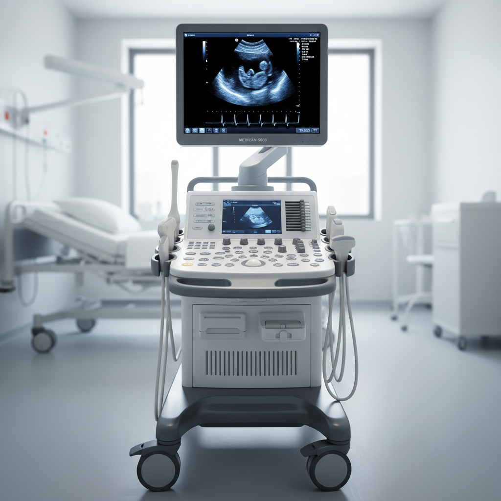 Ultrasound scan display