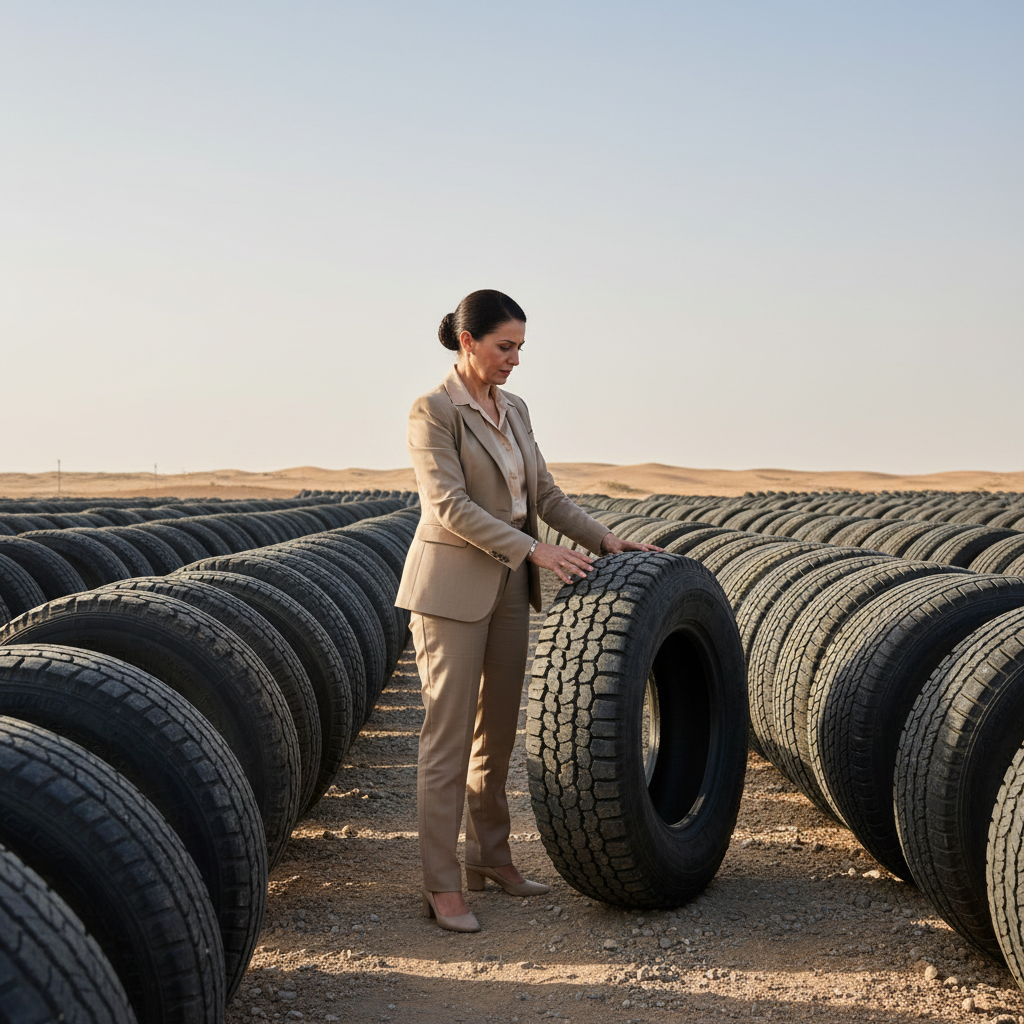 Fatima Al-Zahrawi purchasing director Saudi Arabia fleet tires