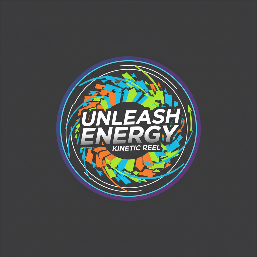Kinetic reel cover template with dynamic crowd energy and bold typography overlay