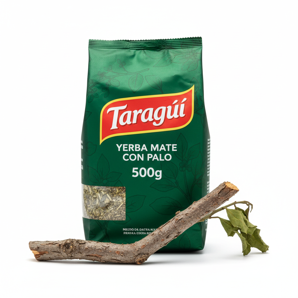 Paquete de yerba mate Rosamonte 500 gramos