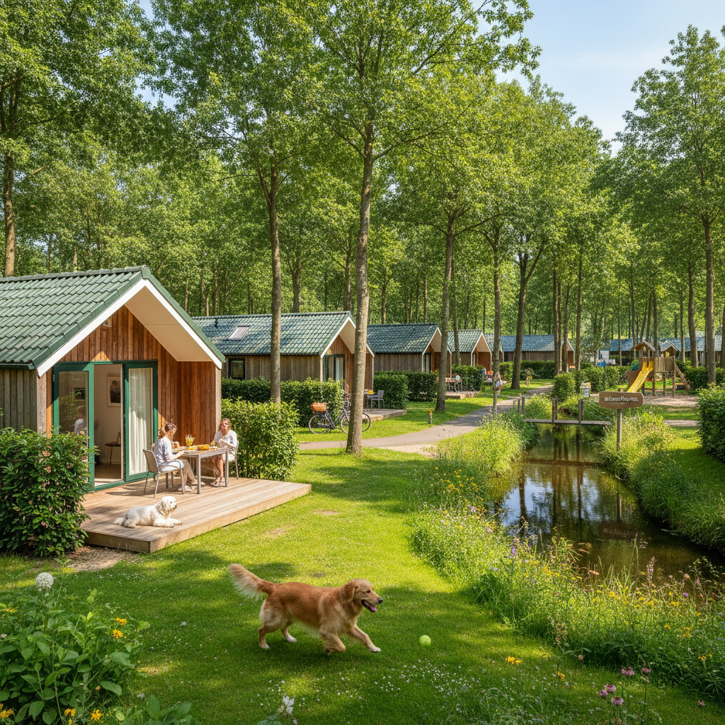 EuroParcs vakantiepark in Nederland met bungalows in de natuur, hondvriendelijk