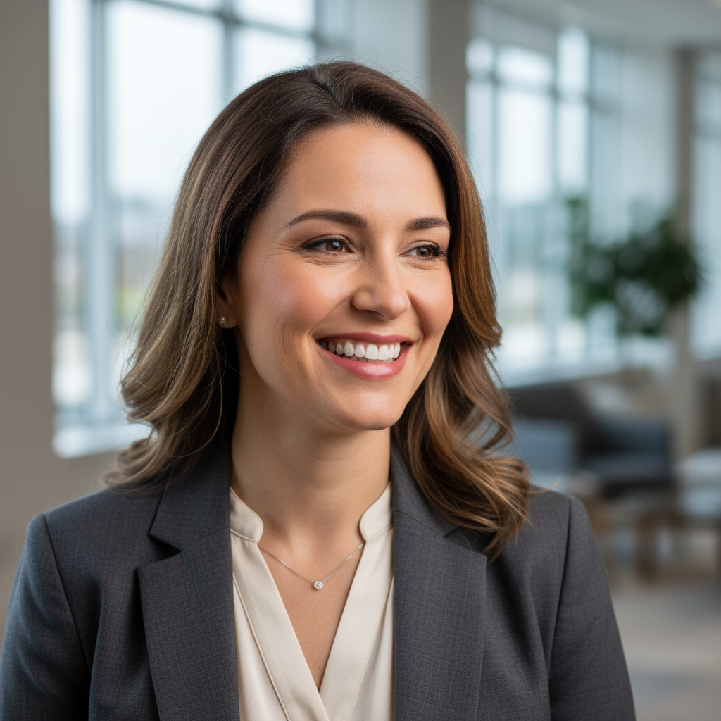 Retrato de Sarah M., cliente satisfecha de Case Capital