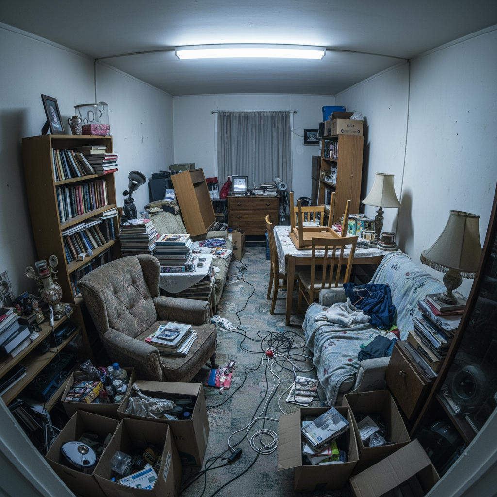 Optimized small Seattle apartment living room with right-sized furniture and open pathways