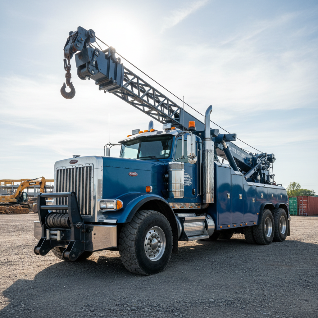 Campbell's Towing heavy wrecker truck for large vehicle recovery in PEI