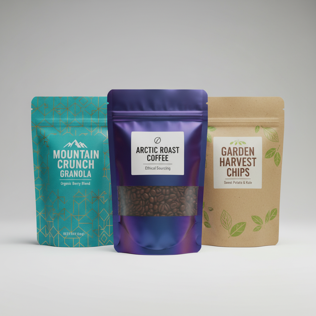 Private label products in custom flexible packaging manufactured under complete confidentiality