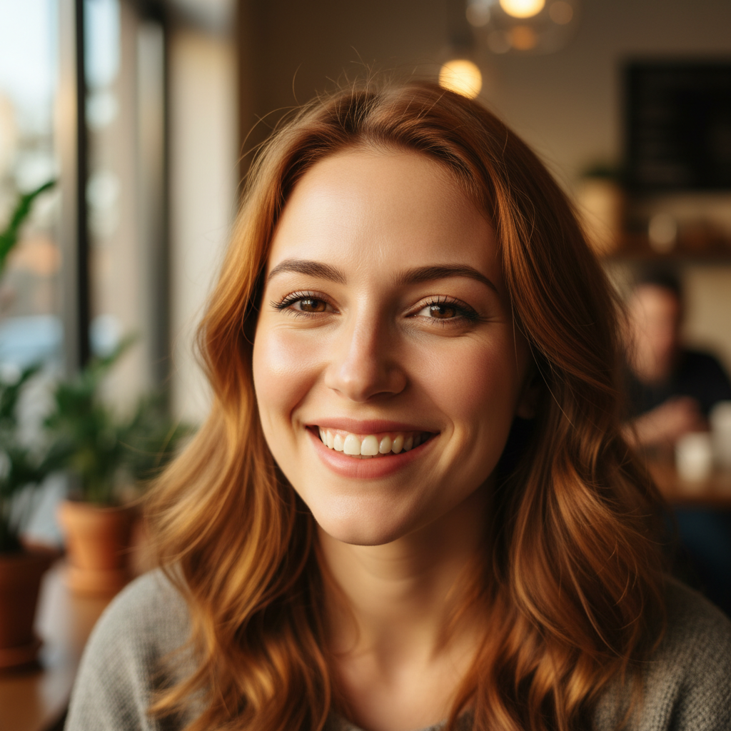 Catherine Whitmore, Los Angeles customer, woman with glowing smooth skin