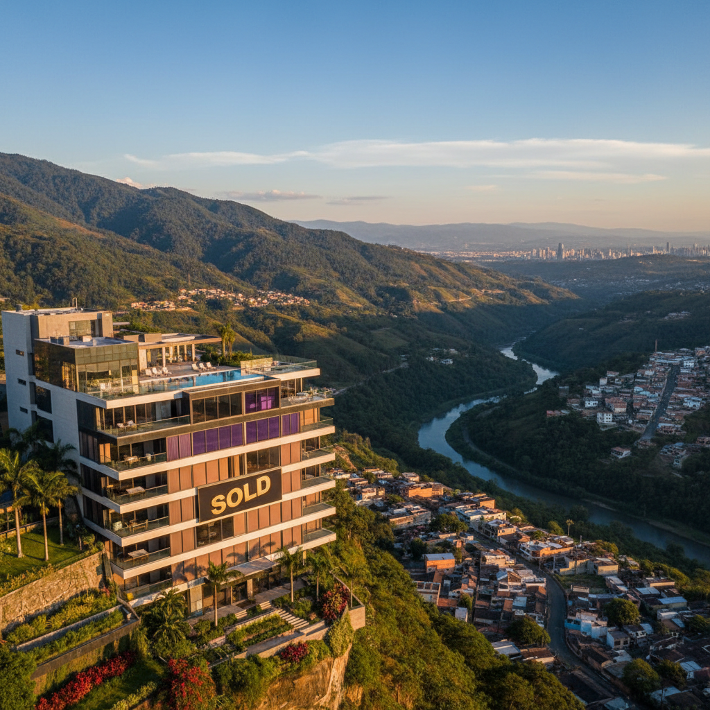 Apartamento de lujo vendido en Santa Elena con vista panorámica