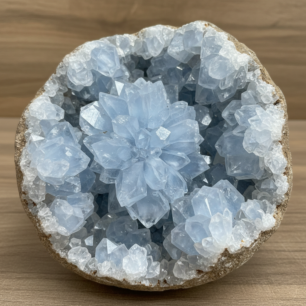 Larimar blue gemstone mineral specimen