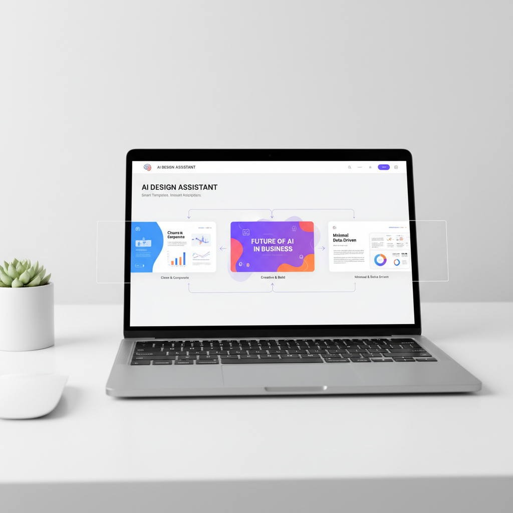 AI presentation software with smart auto-adjusting templates