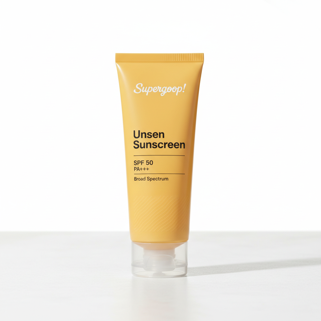 Supergoop Unseen Sunscreen SPF 50 in original tube, like new condition