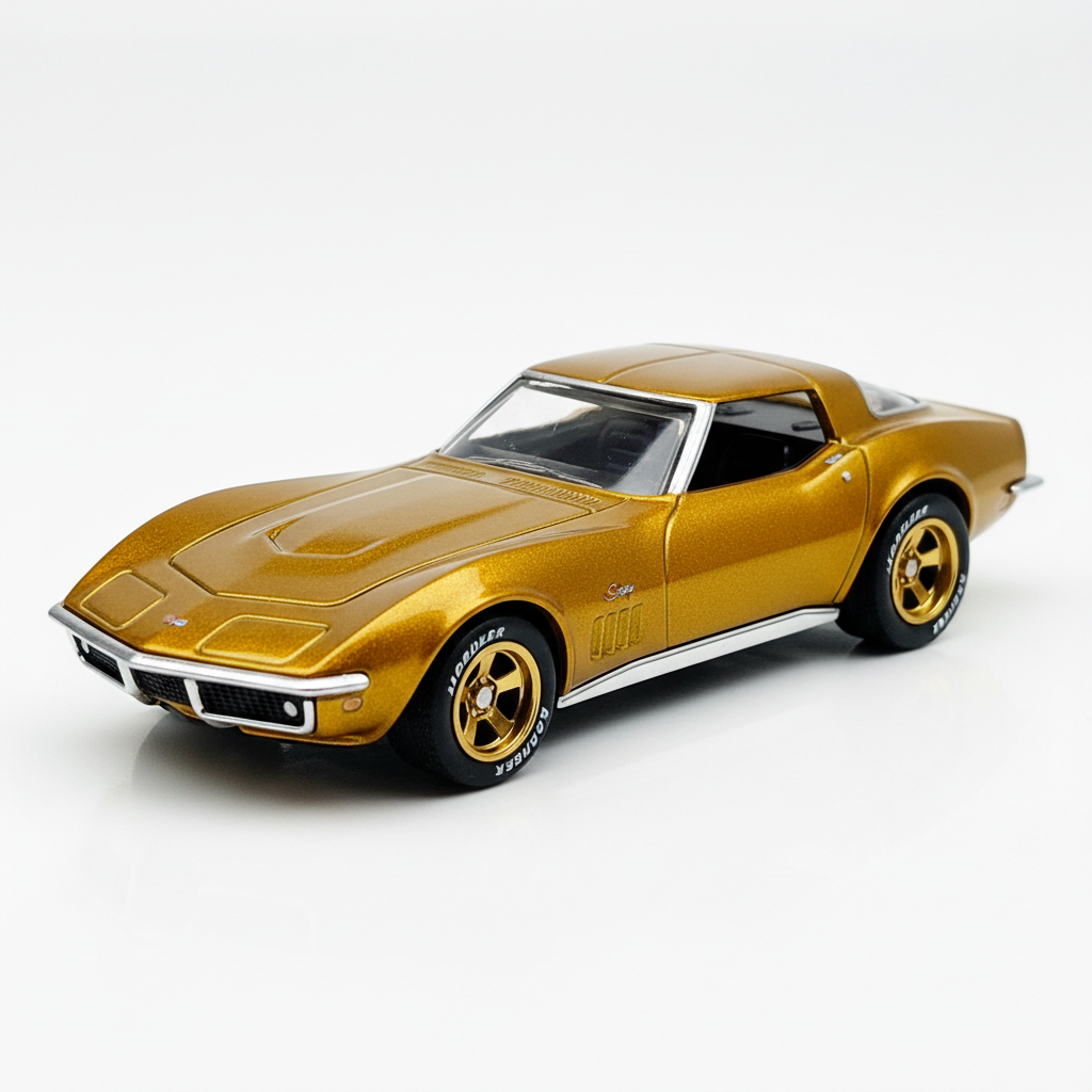 Gold Spectraflame 1969 Corvette Super Treasure Hunt edition
