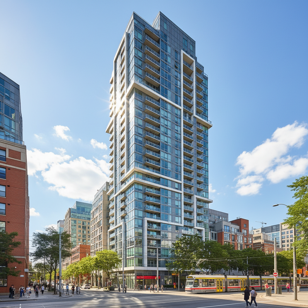 Modern apartment building in Baner Pune