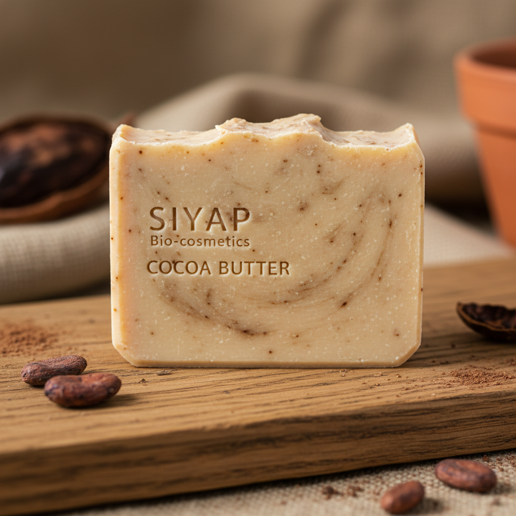 Savon artisanal naturel au beurre de cacao SIYAP Bio-cosmetics
