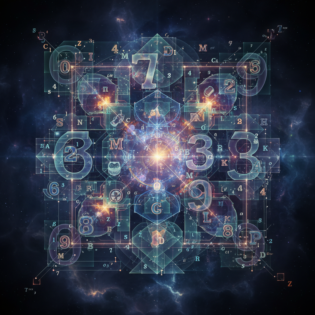 Abstract geometric shapes representing leadership systems and interconnected decision-making patterns