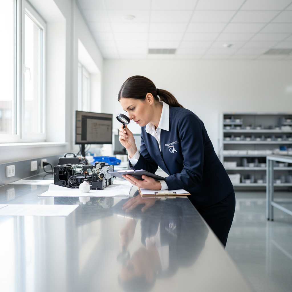 Portrait of Rekha Bose, Quality Auditor at CleanPro