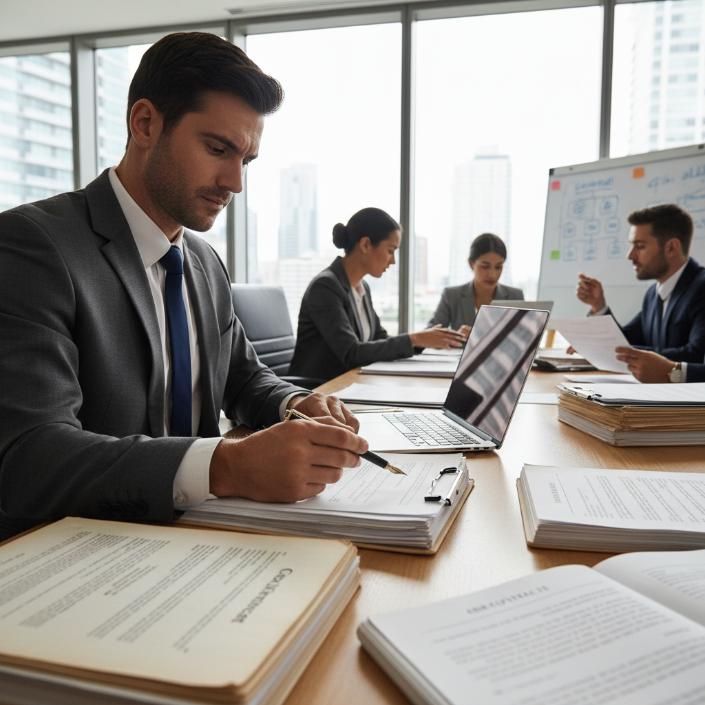 Construction contract documents and commercial management