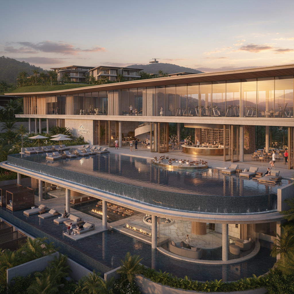 Aarunya Villas 50,000 sqft clubhouse with world-class amenities