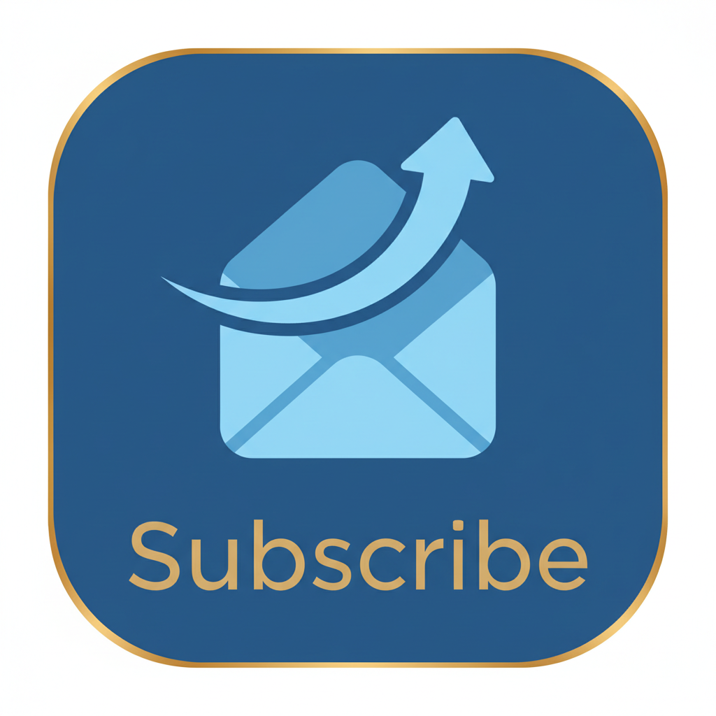 Newsletter subscription email icon