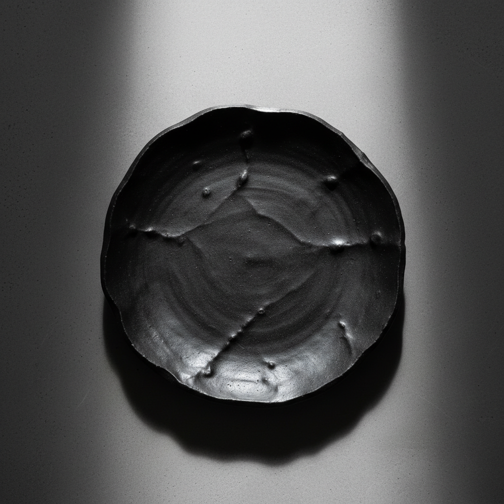 Flat, poorly lit product photo with harsh shadows and blown highlights