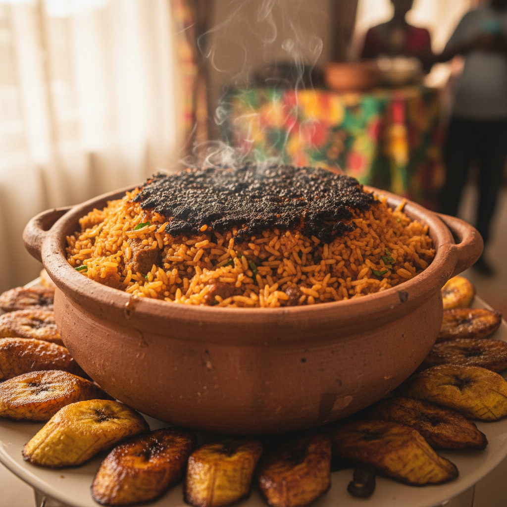 Jollof Rice & Chicken — Nigerian food dish