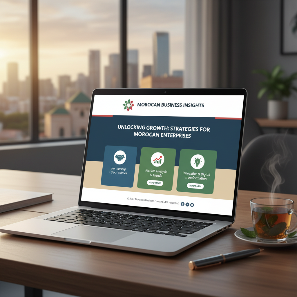 Newsletter B2B Maroc - fidélisation clients professionnels emailing entreprises marocaines