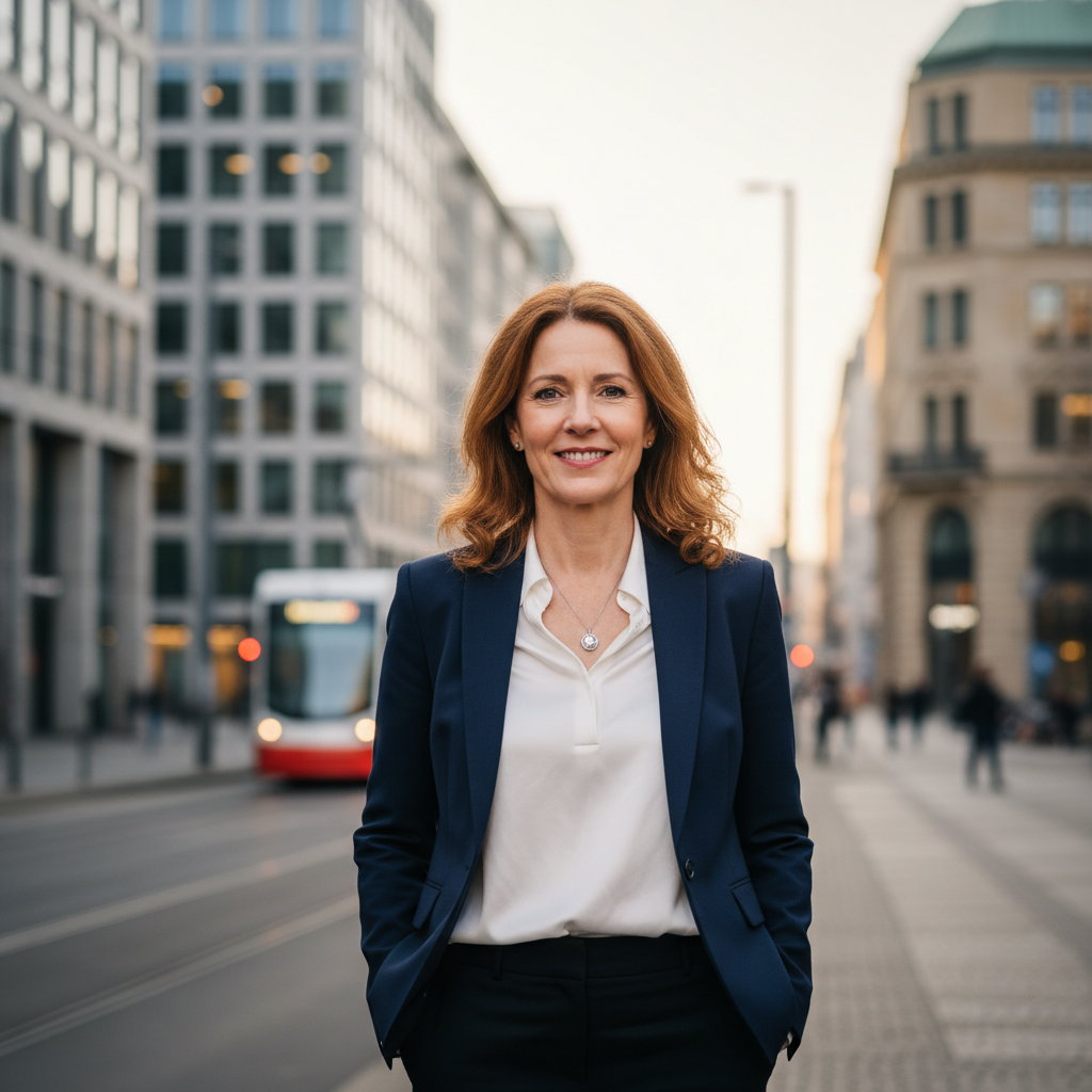 Portrait of Elke Hoffmann, estate executor from Prenzlauer Berg, Berlin