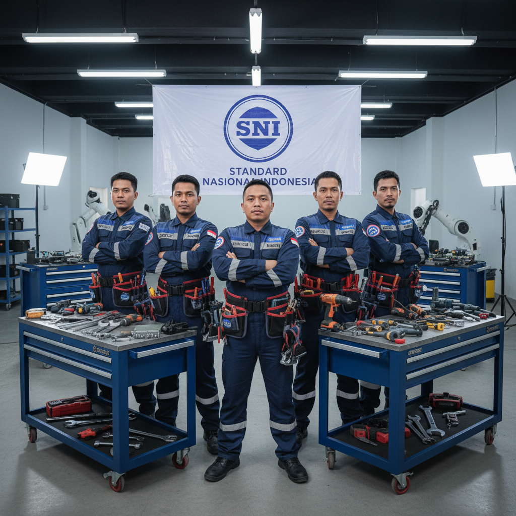 Technician Marcus Reid