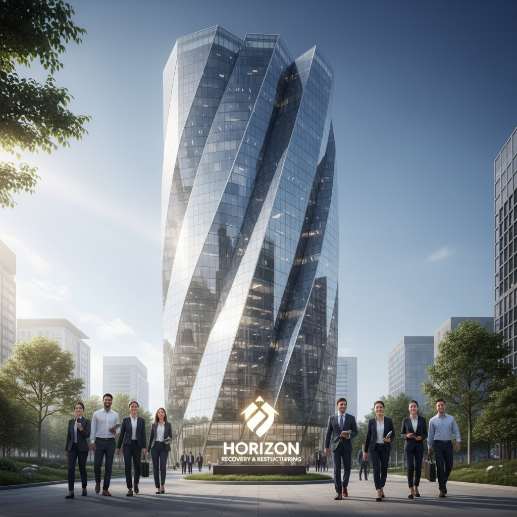 Corporate building representing business recovery and restructuring services
