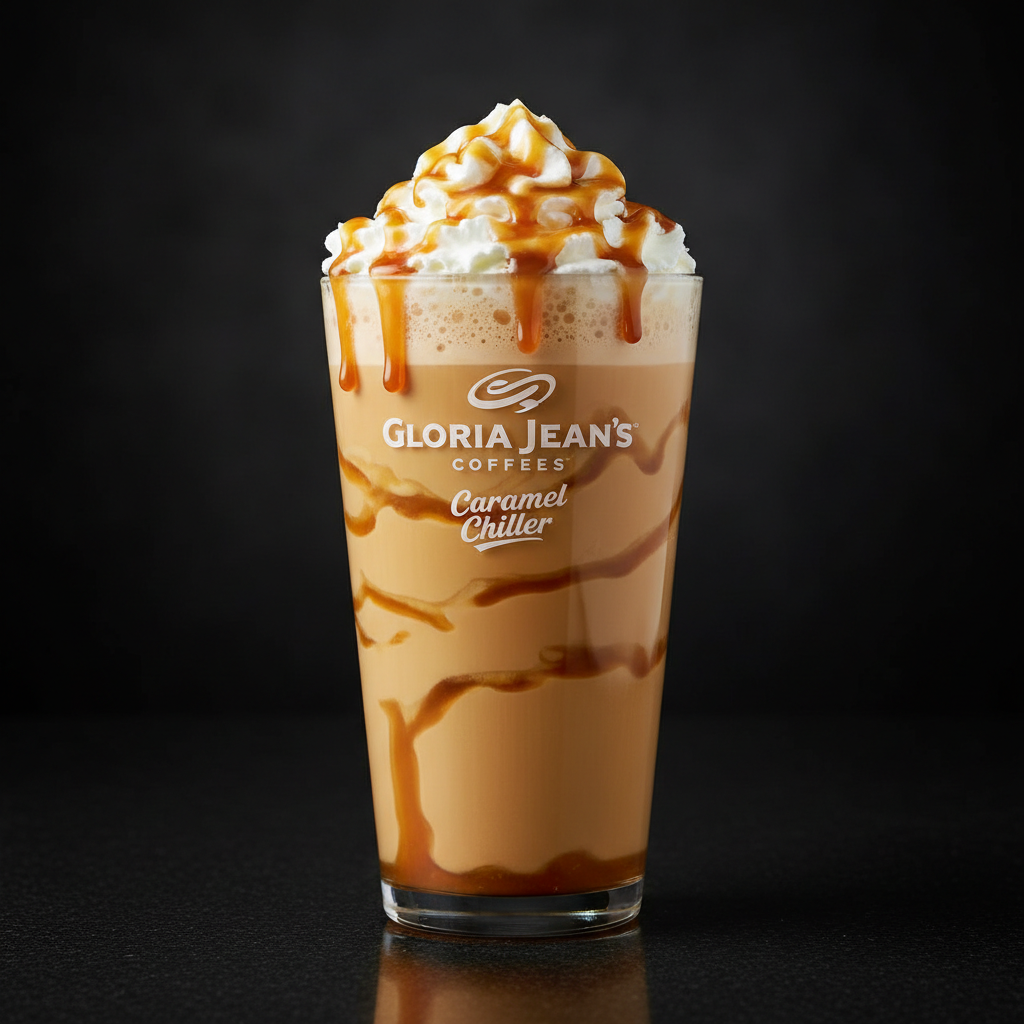 Caramel Chiller — Gloria Jean's imza soğuk blended kahve