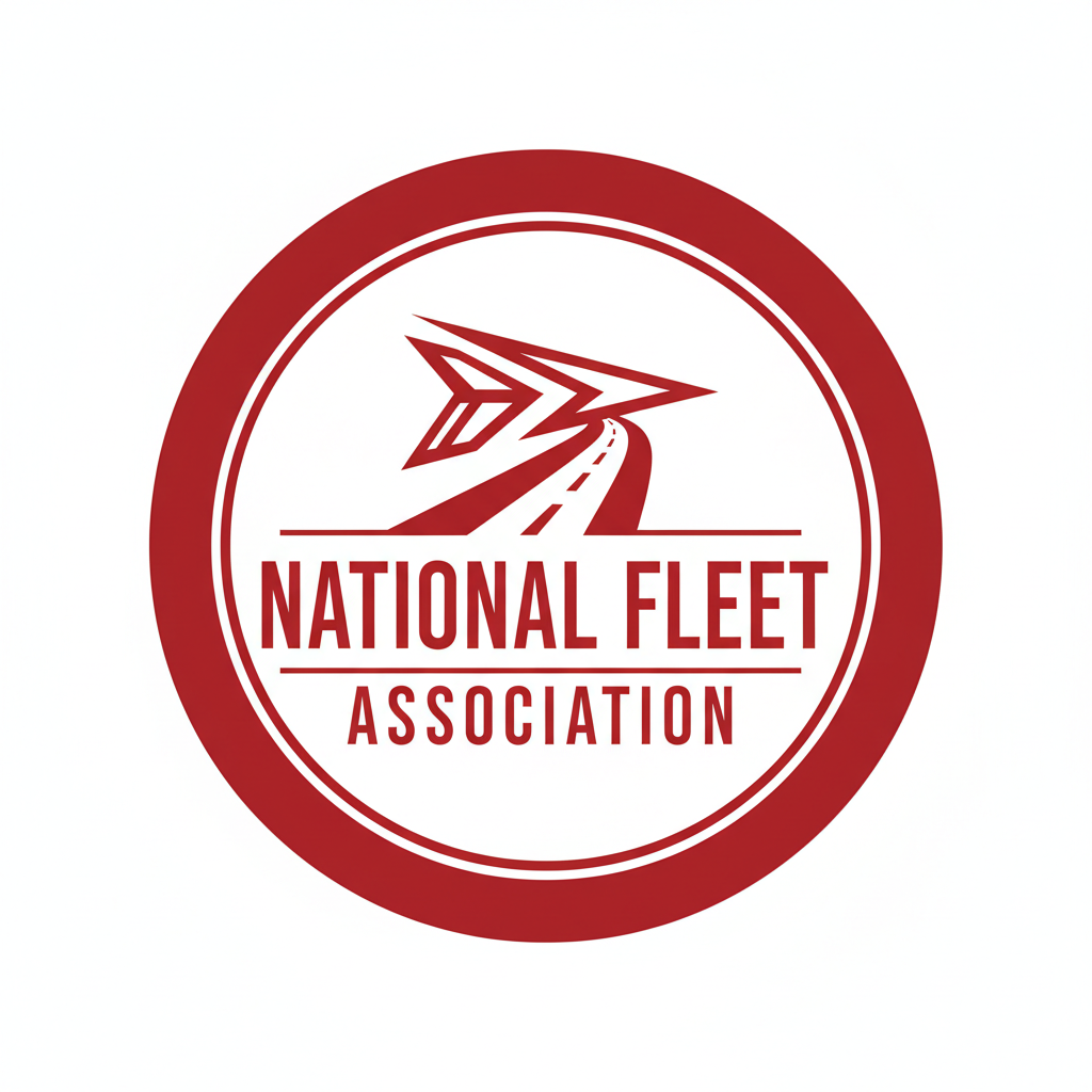 National Fleet Association logo with red and white design