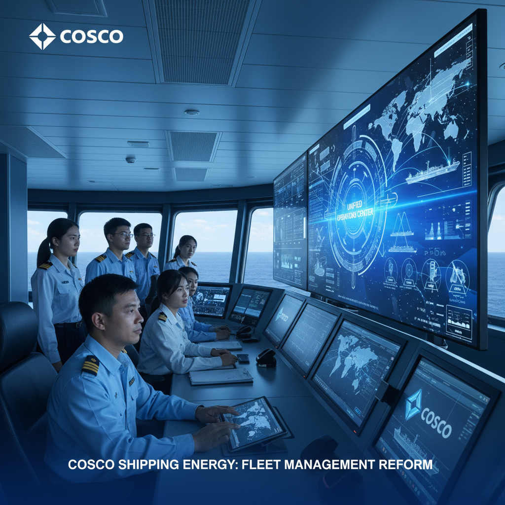 COSCO Shipping Energy fleet management reform, unified vessel operations