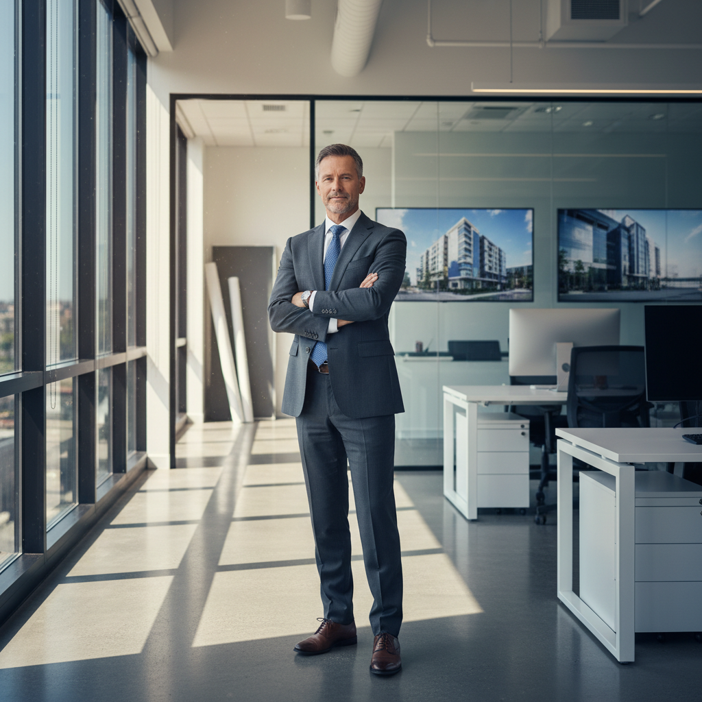 Marcus Delgado, facilities director at commercial property management company
