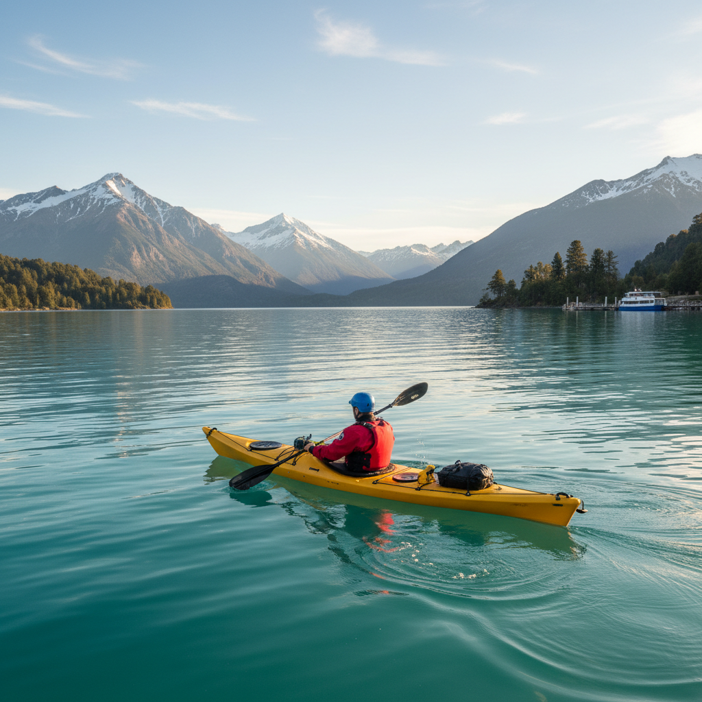 Kayak en Lago Nahuel Huapi — Tour guiado 4 h — actividad de Kayak y Canotaje en Argentina