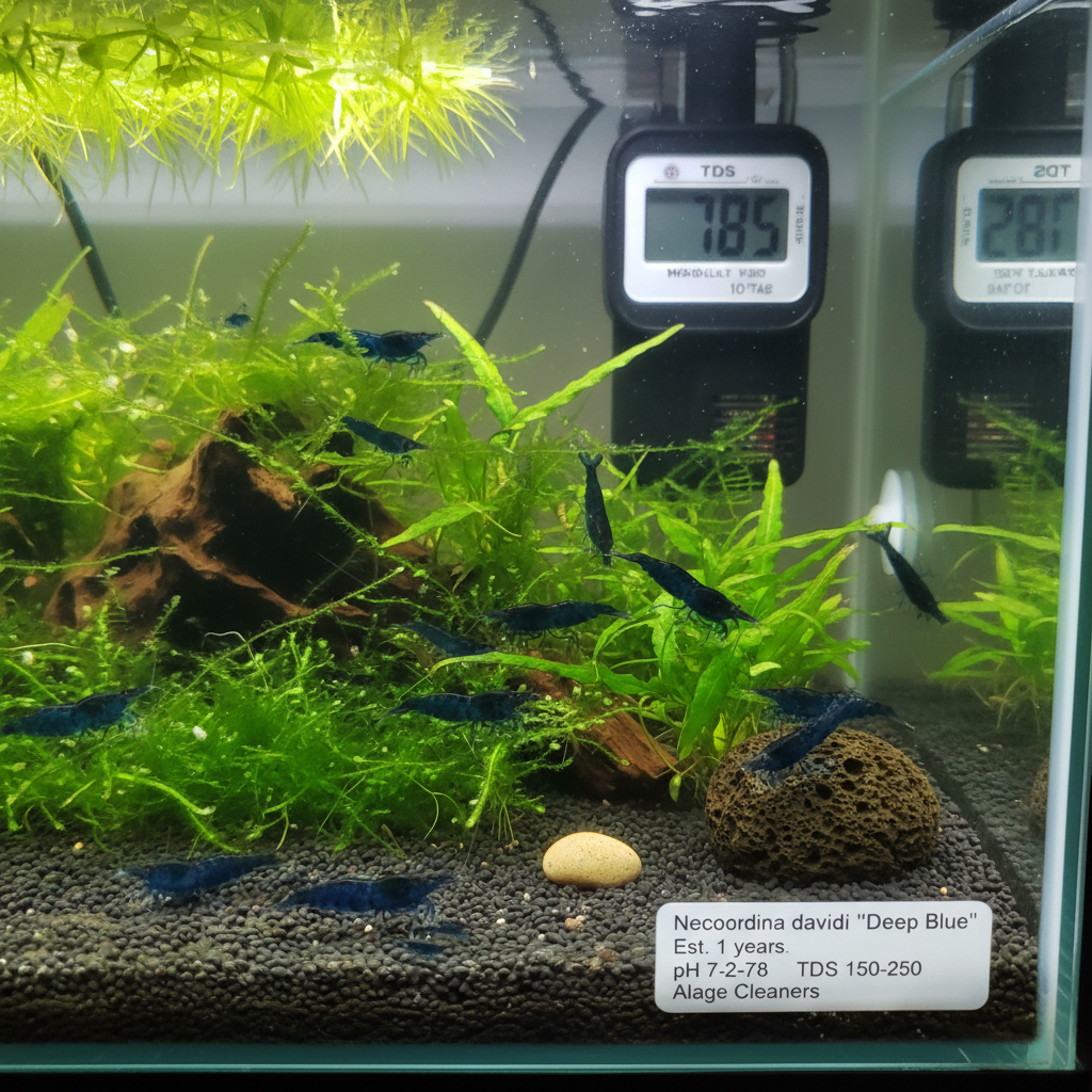 Blue Dream Neocaridina Shrimp — Pack of 10 — aquatic listing from Brisbane, QLD