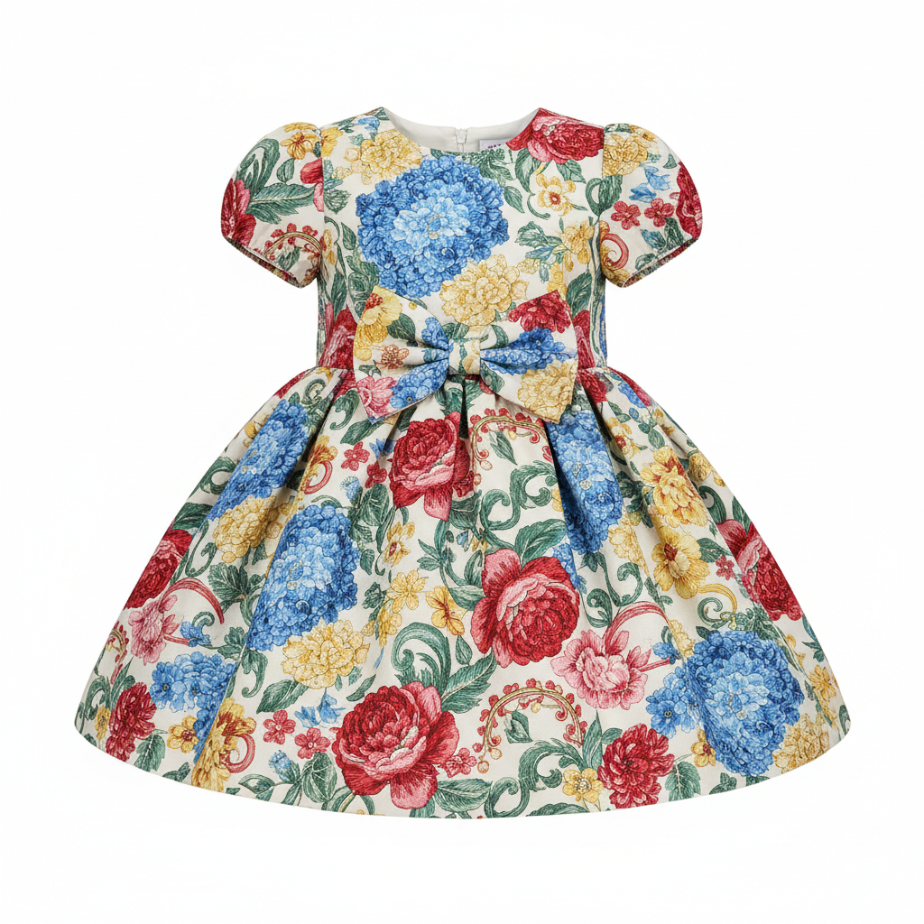 Kids cotton frock product image