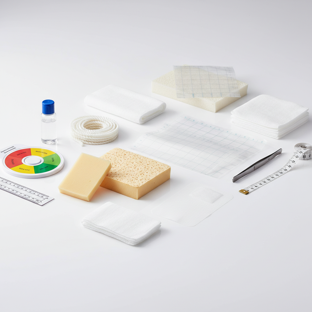 Wound Care — medical supplies category, clinical environment