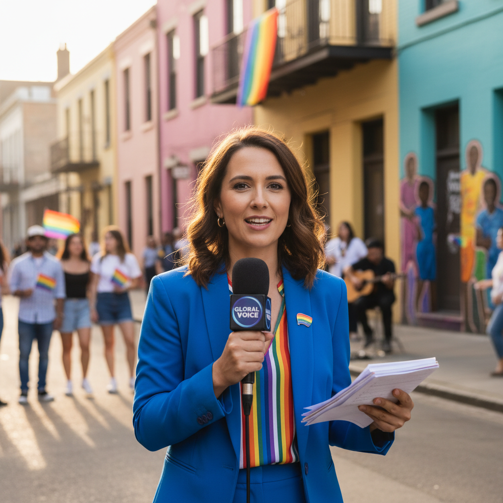 Isabella Vega, Latin America Correspondent at ThePinkPulse LGBTQ+ media network