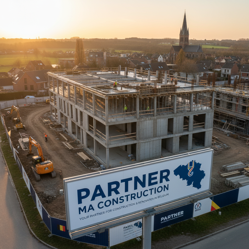 Partenaire Ma Construction pour projets de construction et rénovation en Belgique