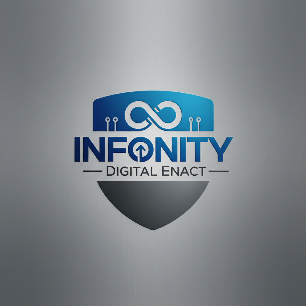 Digital Enact logo — Infonity's strategic digital partner