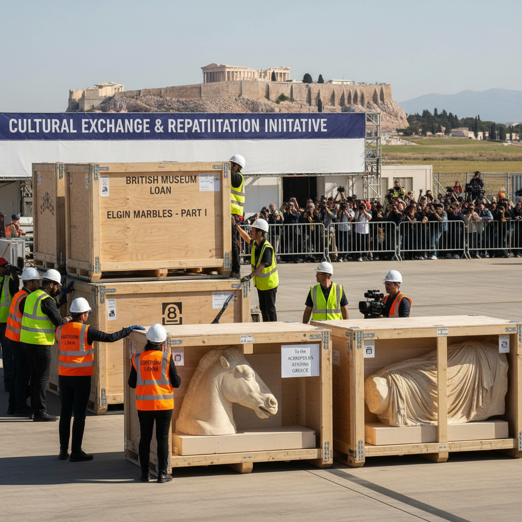 Artikelbild: Neue Parthenon-Skulpturen kehren nach Athen zurück
