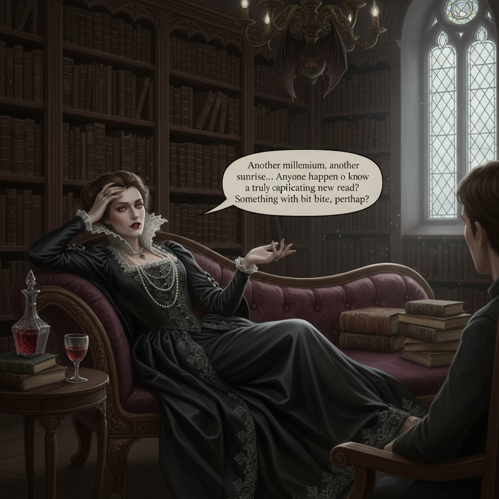 Countess Mirela Drava — AI character avatar, Horror persona