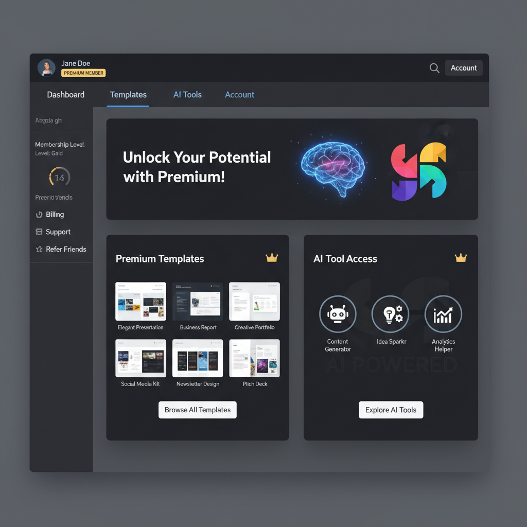 Multiple AI model icons on dark digital background