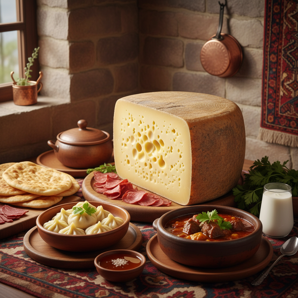 Kars gravyeri, geleneksel Türk gravyer peyniri ve Kars mutfağı