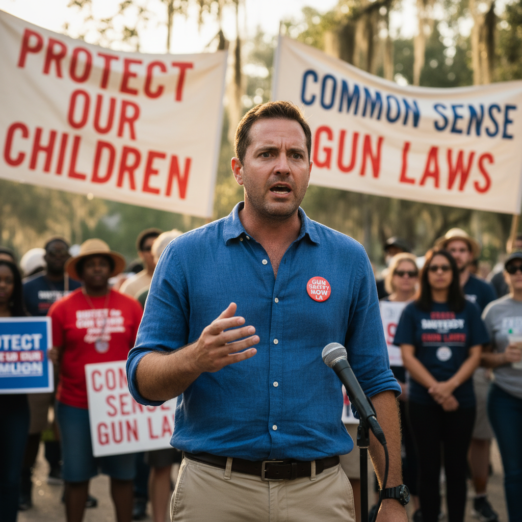 Marcus Thibodeaux, field organizer who helped pass three gun safety bills in Louisiana
