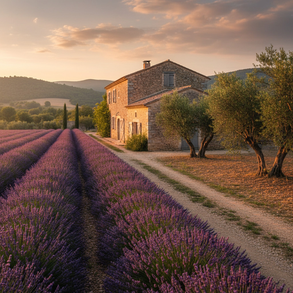Maison de vacances en Provence avec piscine et jardin verdoyant