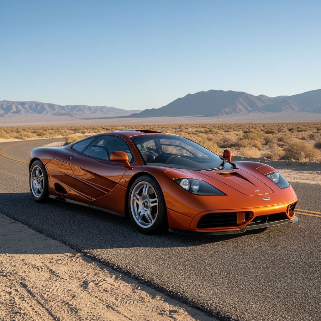 McLaren F1 sports car — Gordon Murray's aerodynamic masterpiece whose clay development produced a road car so well-engineered it won Le Mans outright in 1995